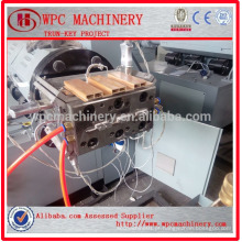 Perfil de janela composta de plástico de madeira, estrutura de porta que faz a máquina / máquina de fazer perfil de PVC WPC